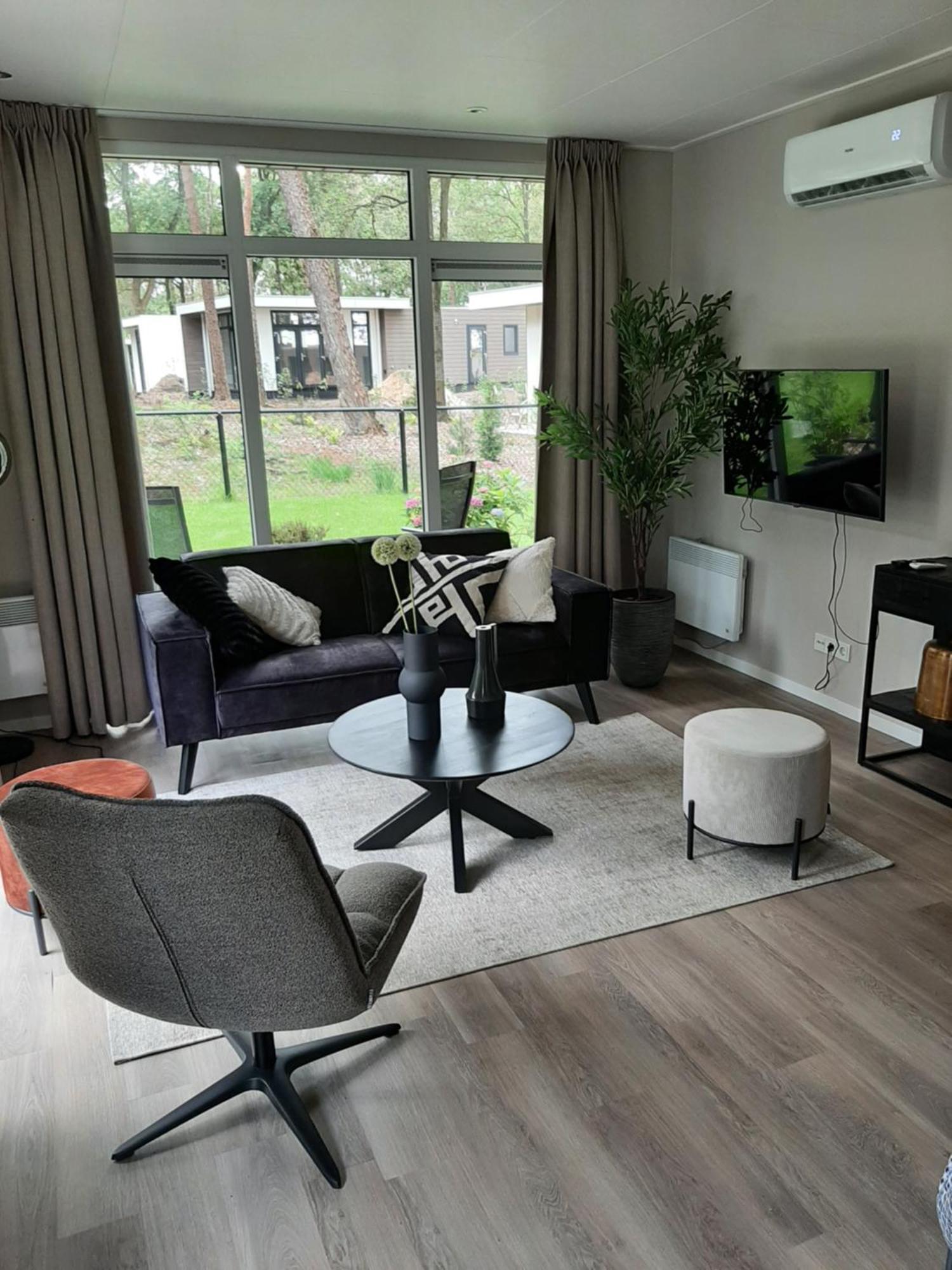 Boshuisje Het Groene Hert Haarle Exterior foto